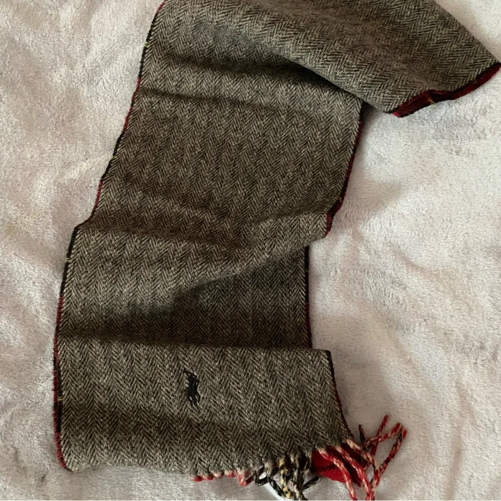 Polo Ralph Lauren men’s lambwool reversible scarf